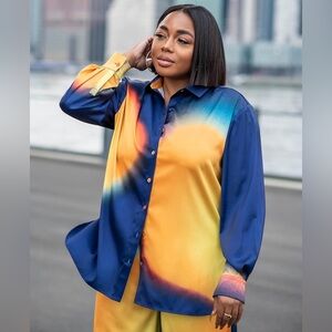 Button Down Blouse - Kela Walker Amazon Drop